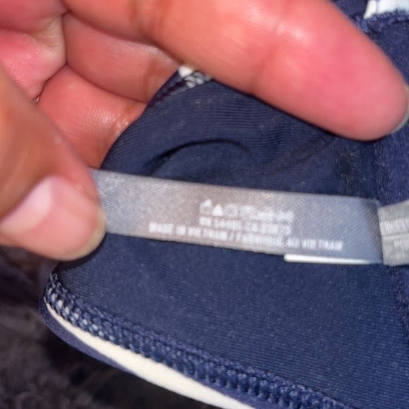 Aerie Navy Push-up Swimsuit high waisted bottoms size s/p. 36B - Picture 8 of 9